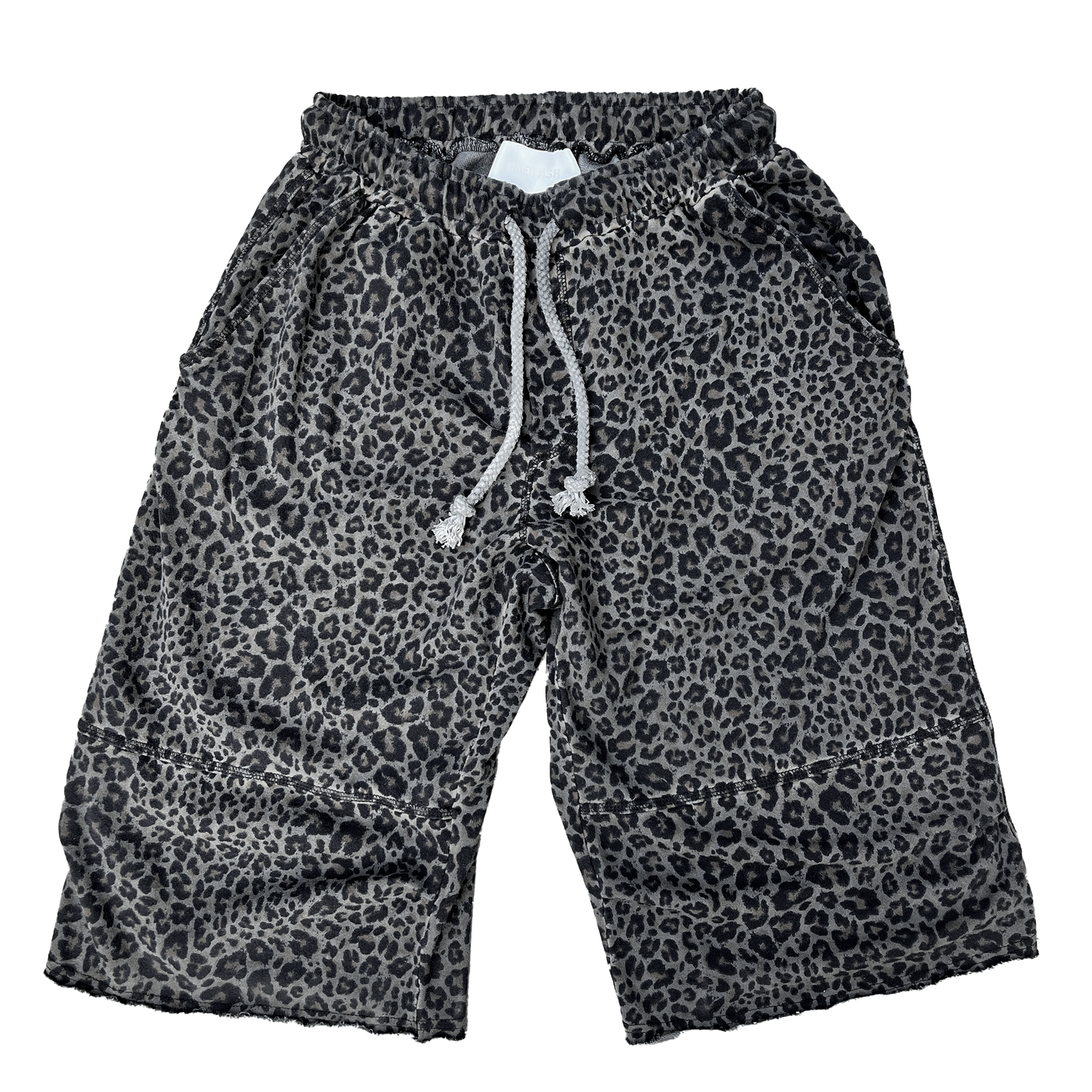'Black panther' short sweatpants