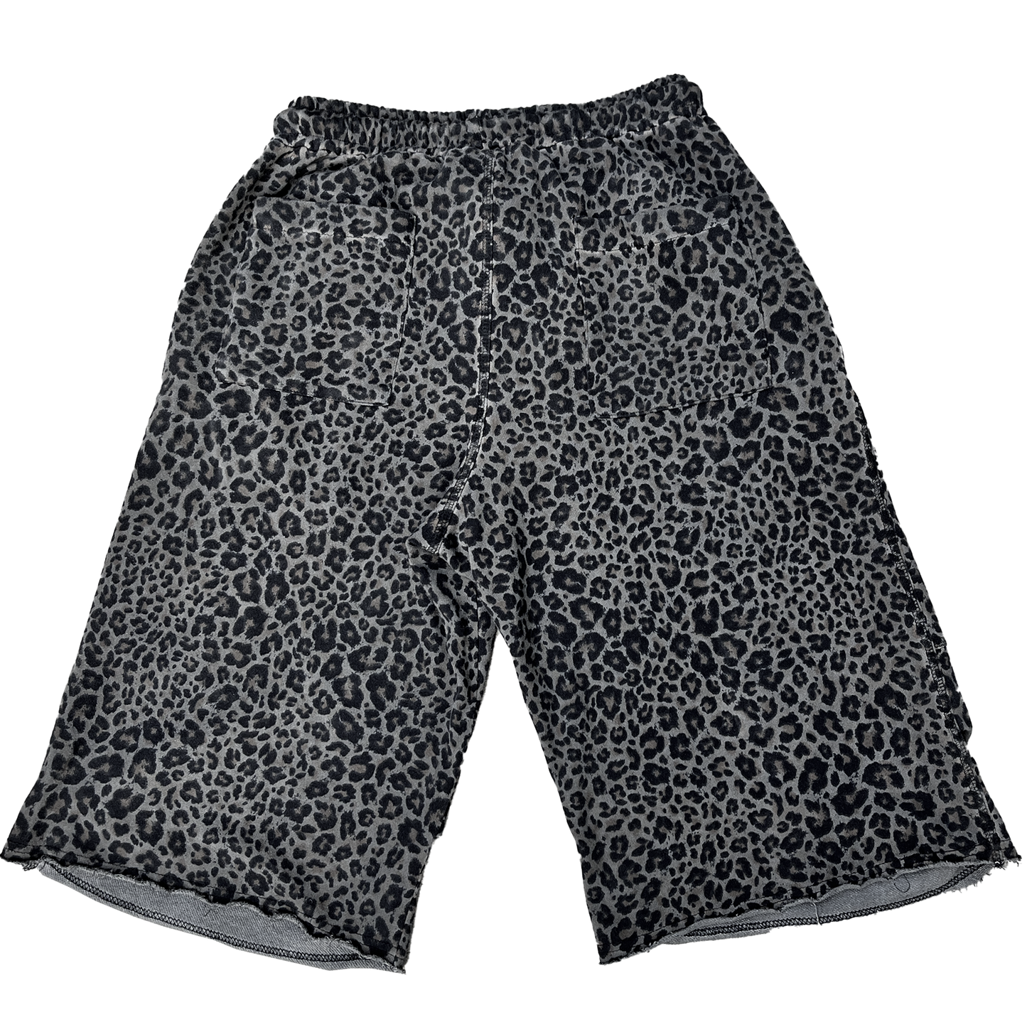 'Black panther' short sweatpants
