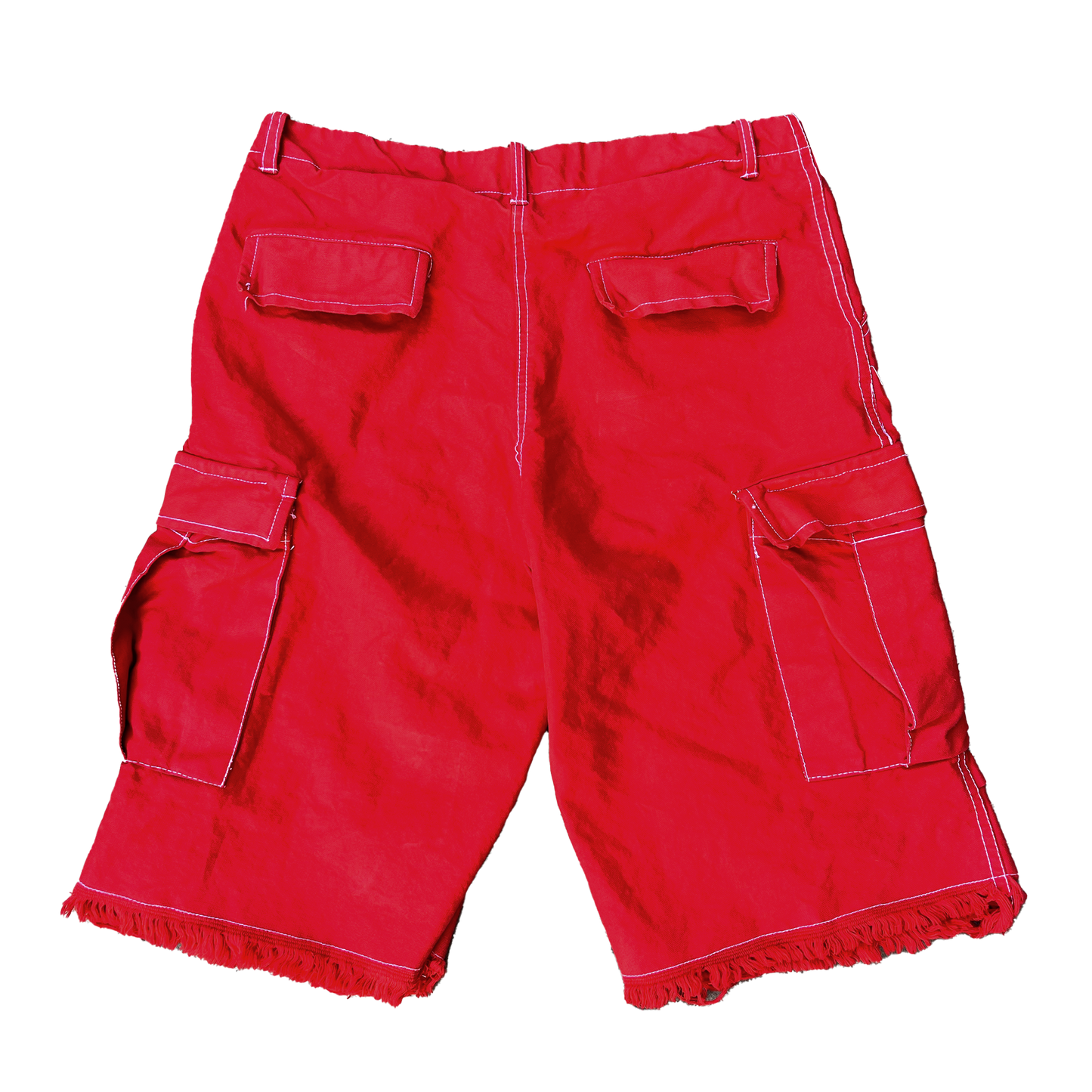 CARGO SHORTS | RED