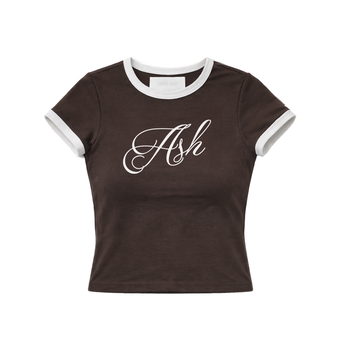 Ash crop baby tee