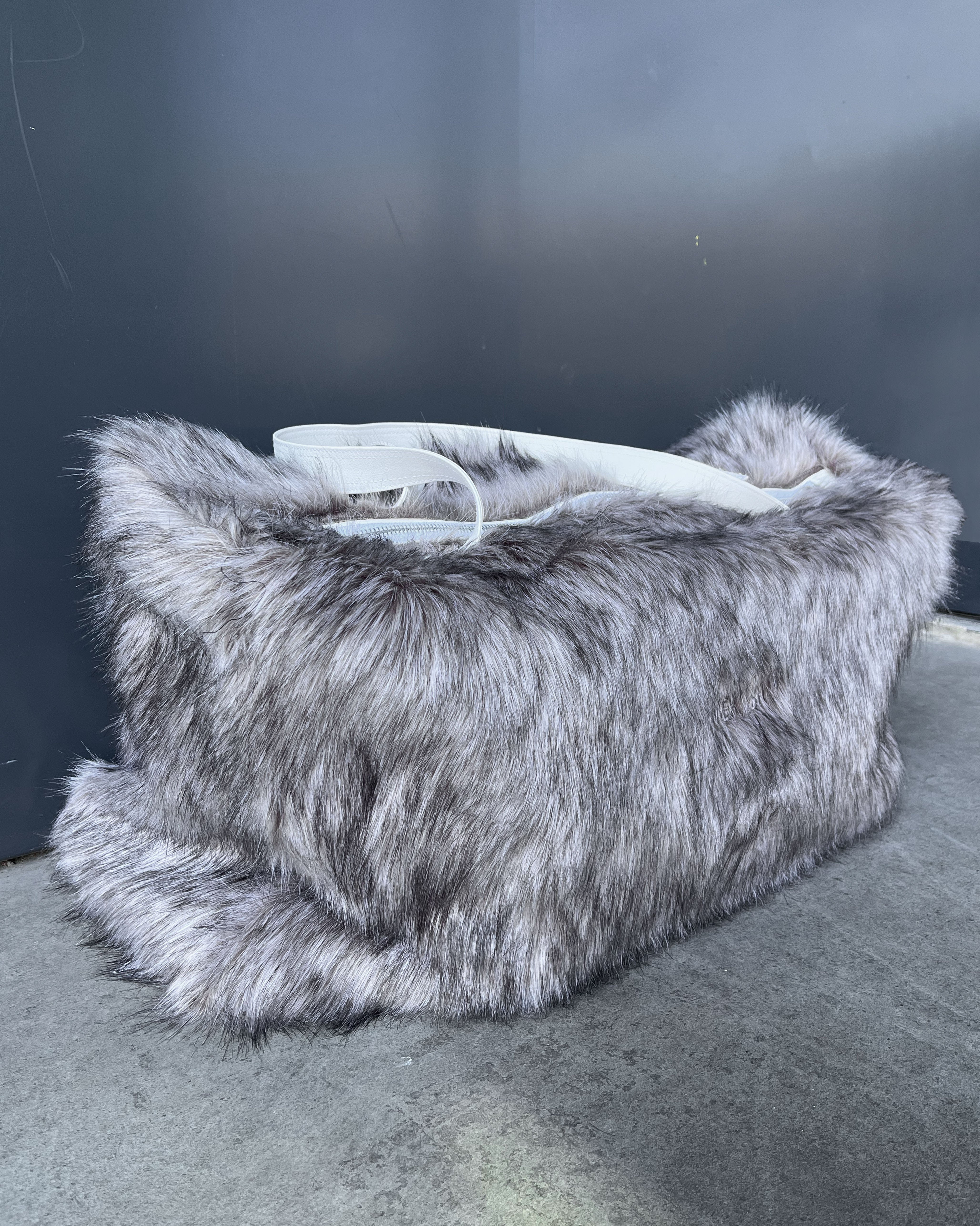 ‘Daddy Issues’ Giant Faux Fur Bag