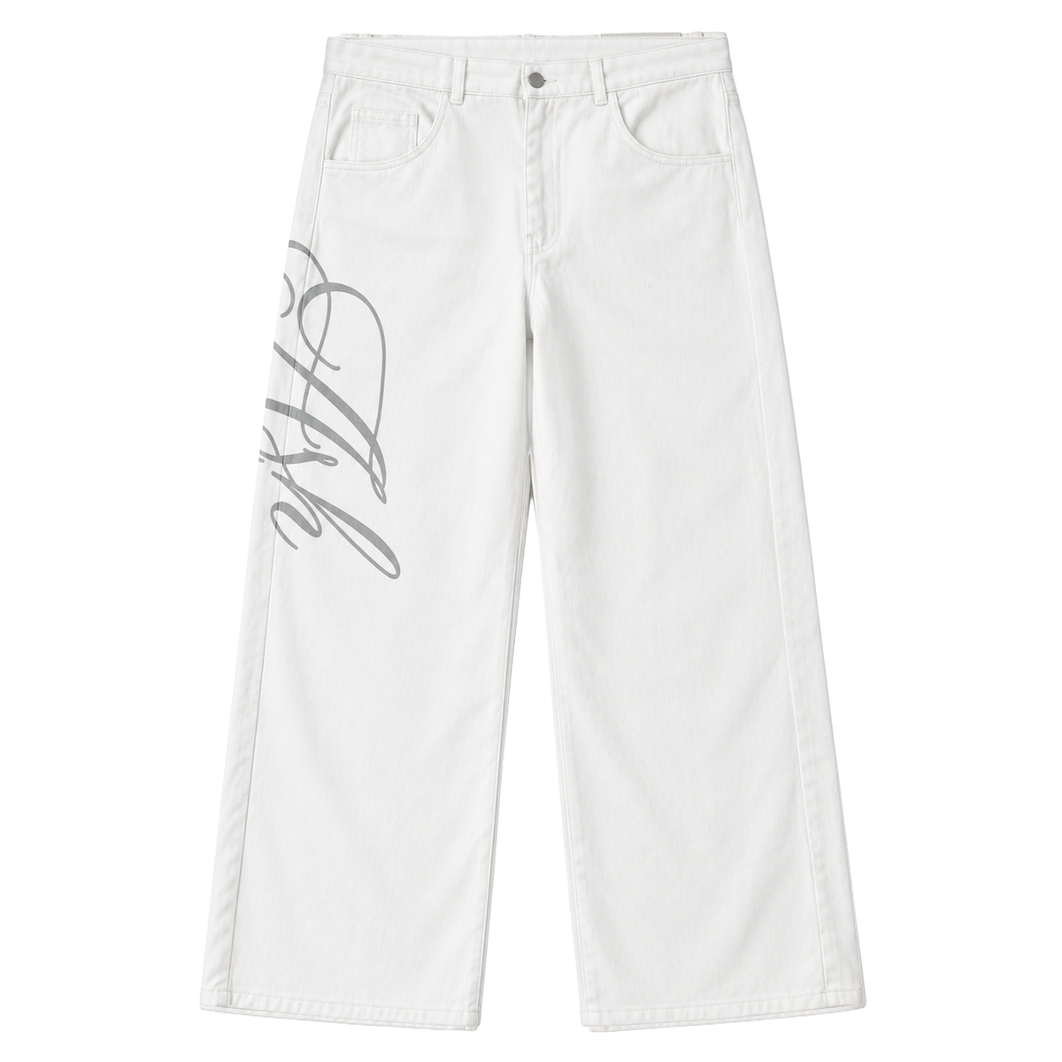 'Ani' White Jeans