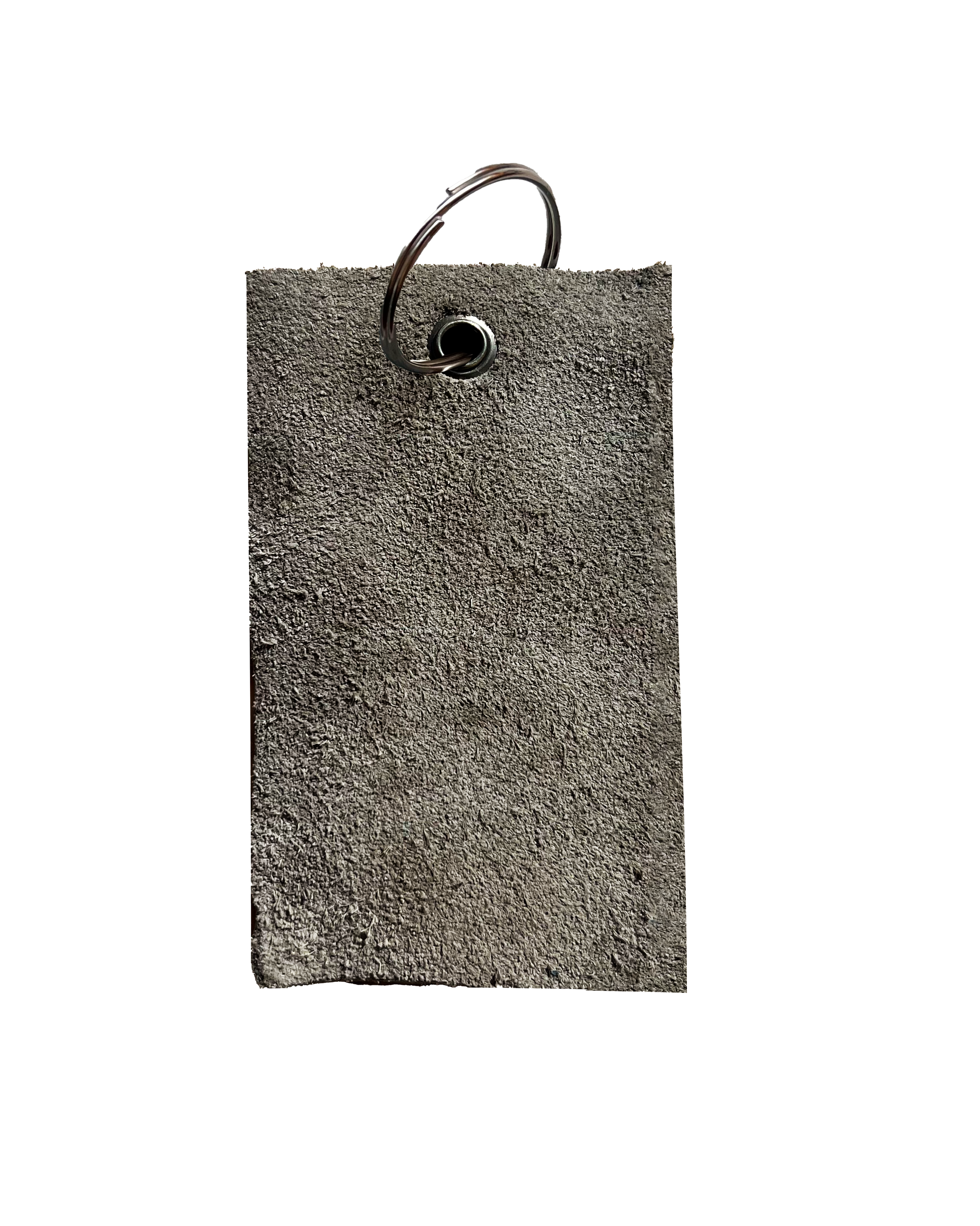 Leather patch Keychain