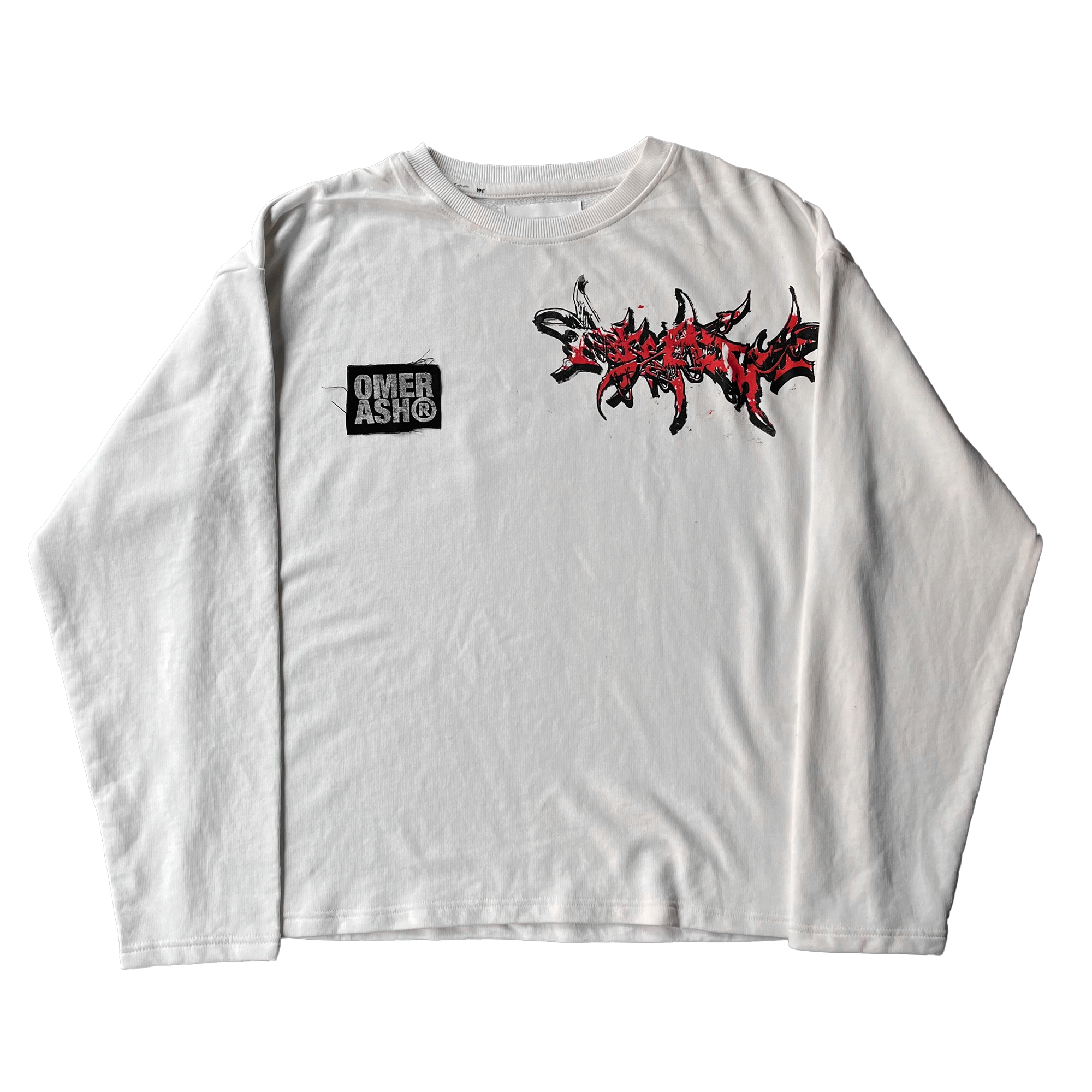 1/1 Patch white long sleeve