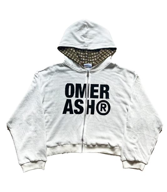 OMER ASH REVERSIBLE KNIT HOODIE