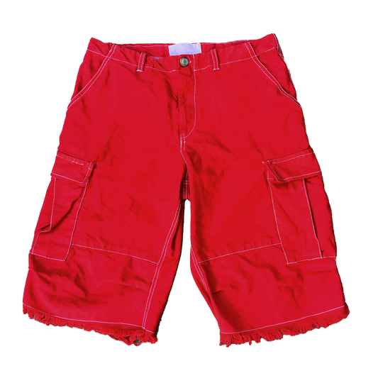 CARGO SHORTS | RED