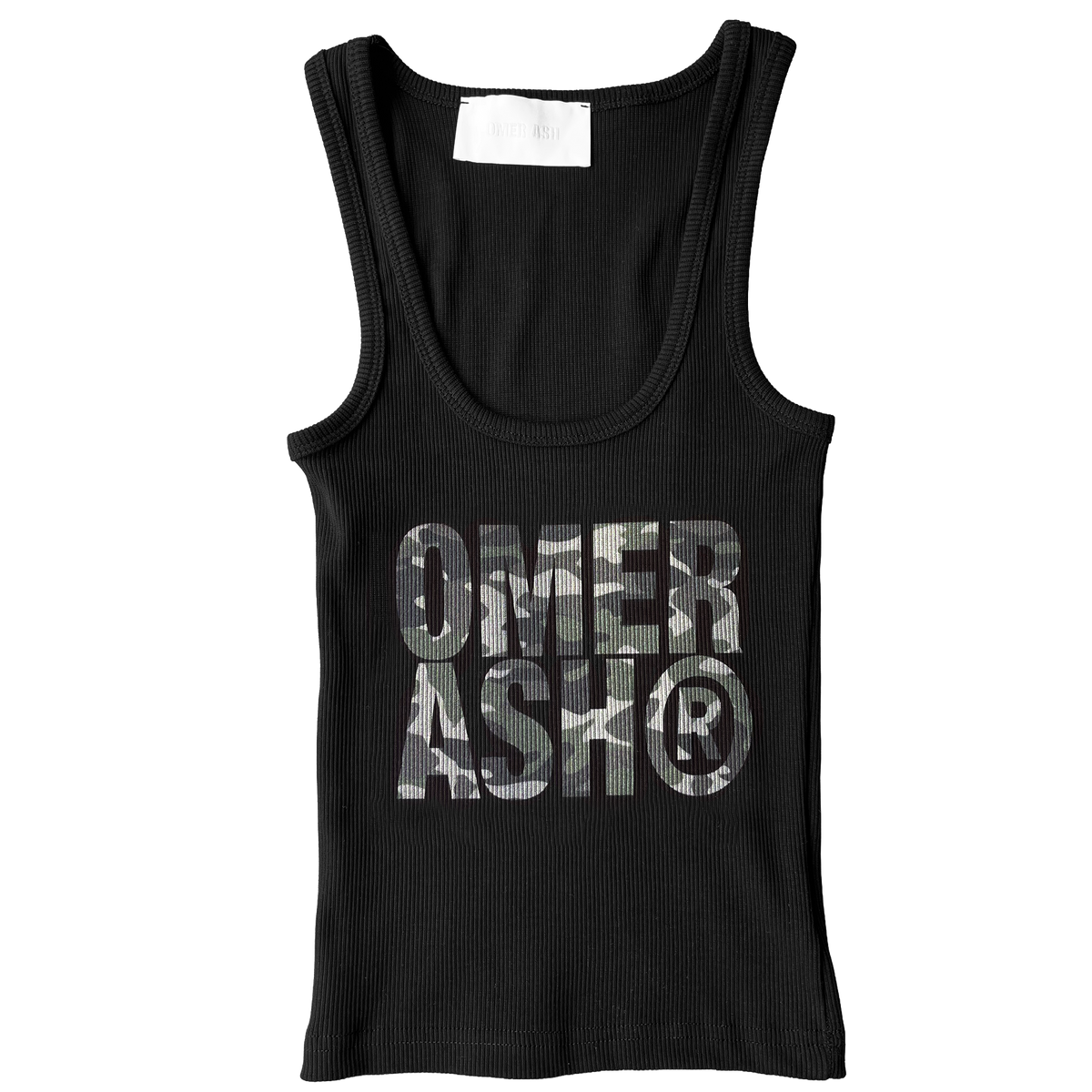 Classic logo women's tank top | Black & Camo
