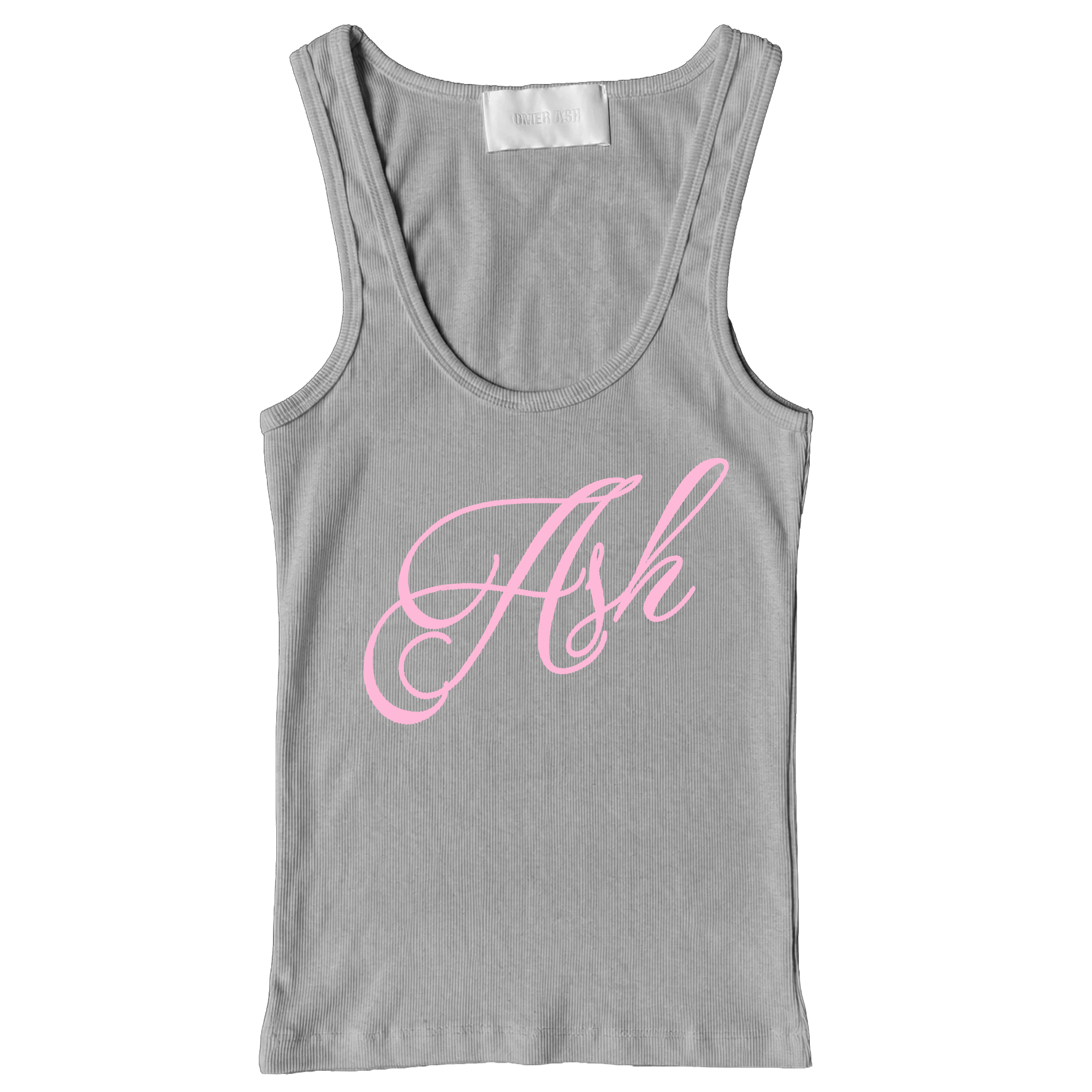 Ash women's tank top | Grey & Pink