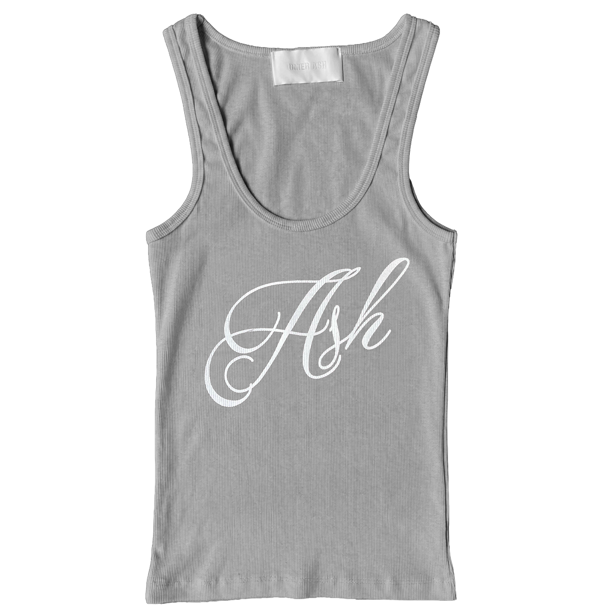 Ash women's tank top | Grey & White